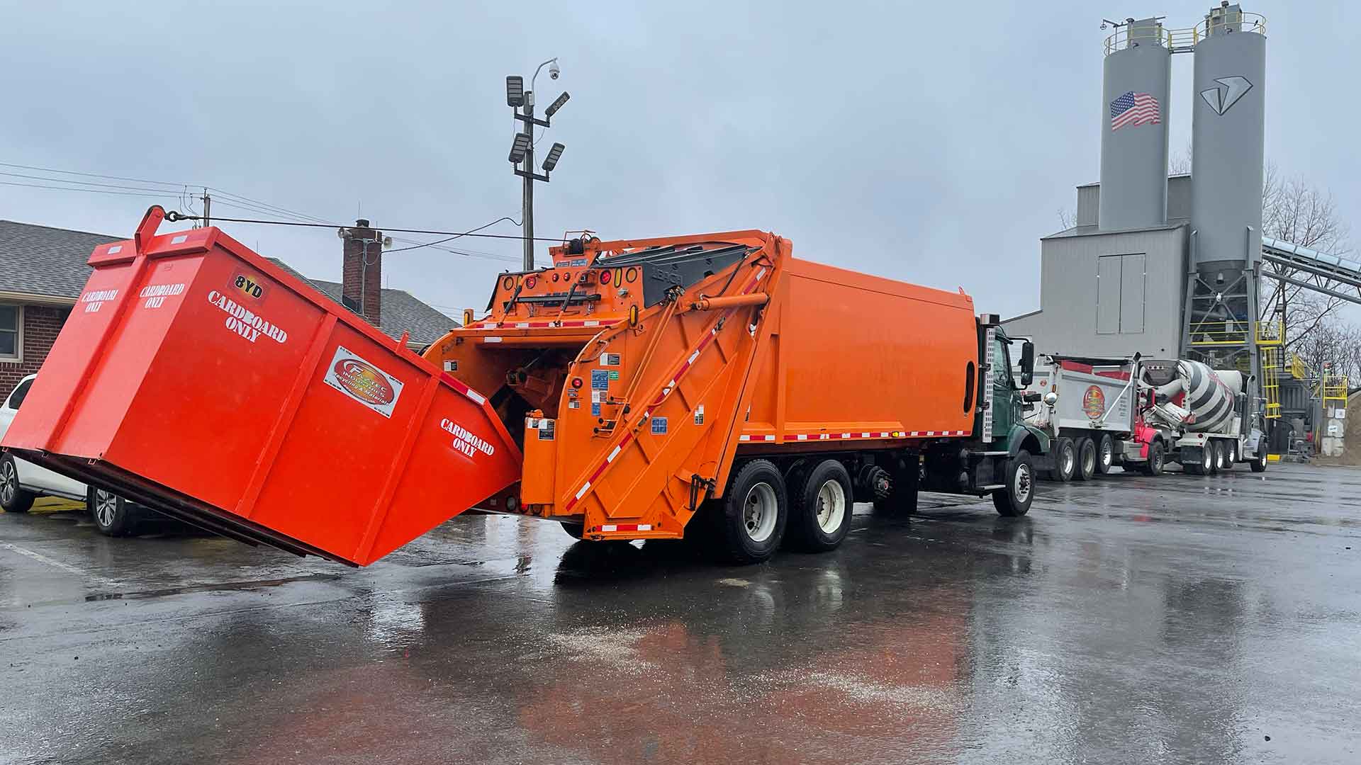 Rear Load Trash Containers Faztec Industries